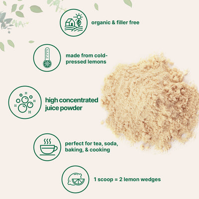 Micro Ingredients Organic Lemon Juice Powder