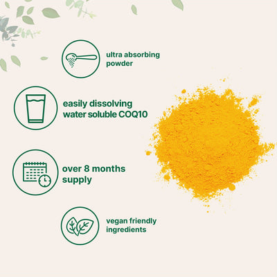 Micro Ingredients COQ10 Powder, 50 Grams