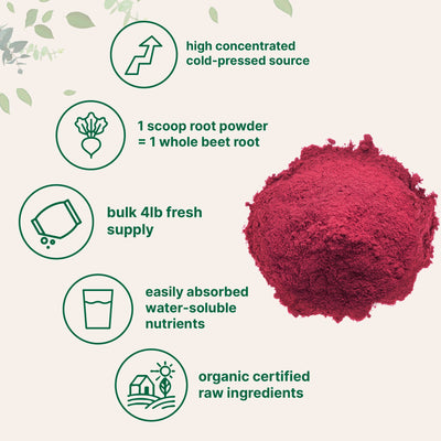 Micro Ingredients Organic Beet Root Powder-4lb