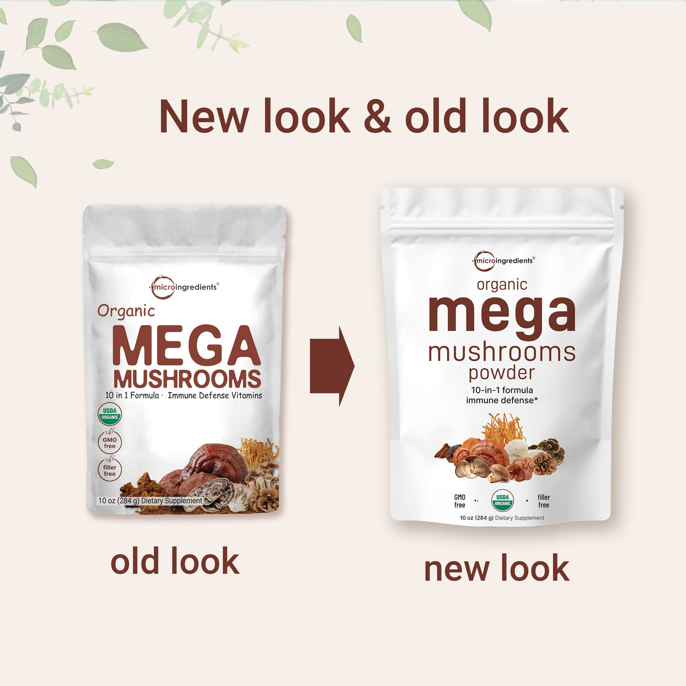 Micro Ingredients Organic Mega 10 mushroom Powder