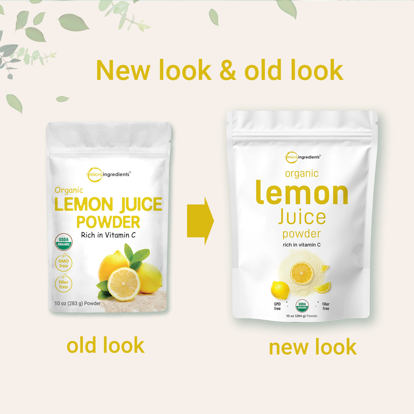 Micro Ingredients Organic Lemon Juice Powder