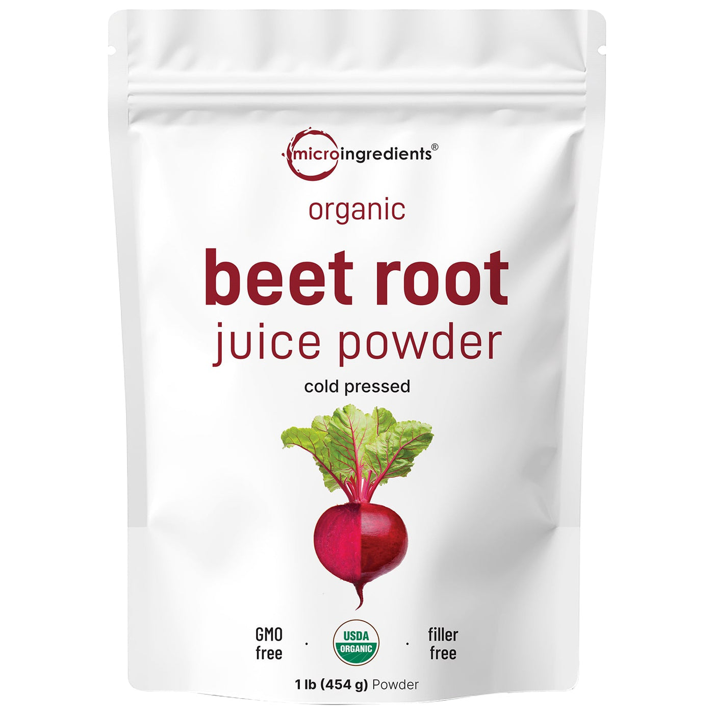 Micro Ingredients Organic Beet Root Juice Powder, 1 Pound