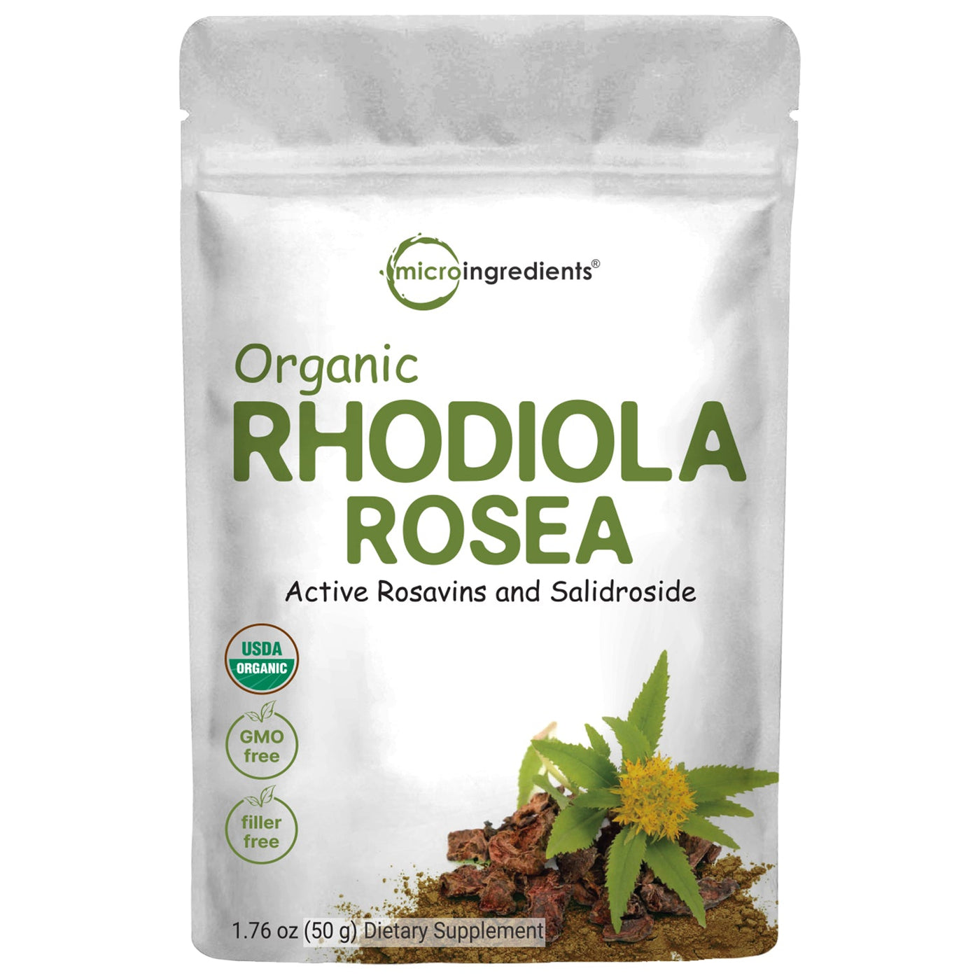 Micro Ingredients Organic Rhodiola Rosea Powder